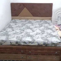 سرویس خواب دو نفره کامل تخت و دراور|تخت و سرویس خواب|گلستان (تهران), |دیوار