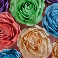 آموزش آنلاین گل رز کاغذی(پشتیبانی و رفع اشکال)|صنایع دستی و سایر لوازم تزئینی|تهران, مشیریه|دیوار