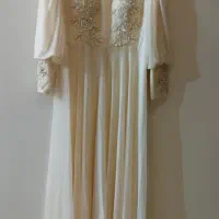 لباس مجلسی رنگ کرم