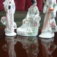 سه عدد مجسمه چینی|مجسمه، تندیس، ماکت|اصفهان, باب الدشت|دیوار