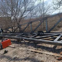 اجرای خرپا فلزی و اسکلت فلزی