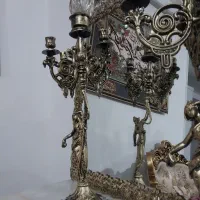 شمعدانی آلیاژ|لوستر و چراغ آویز|زنجان, |دیوار