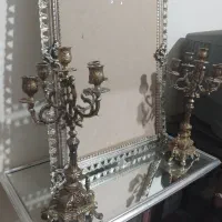 اینه وشمعدان|صنایع دستی و سایر لوازم تزئینی|کرج, برغان|دیوار