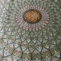 فرش دستباف بساک در کرج )تمام ابریشم شناسنامه دارد|فرش|تهران, پونک|دیوار