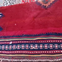 گلیم دستباف قدیمی|گلیم، جاجیم، گبه|کرمان, |دیوار