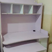 کتابخانه/میز مطالعه وکامپیوتربا صندلی/بالسا درحدنو|میز تحریر و کامپیوتر|بهشهر, |دیوار