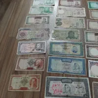 کلکسیون اسکناس شاه بدون تکرار و ۵ بسته اسکناس|کلکسیون سکه، تمبر، اسکناس|ارومیه, |دیوار