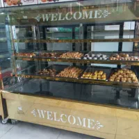 فروش دو دستگاه ویترین خشک قنادی