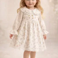 پیراهن دخترانه عیدانه