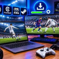 نصب فوری انواع بازی فوتبال برای کامپیوترولپتاپ وps