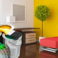 نقاش ساختمان حسینی در فولاد شهر