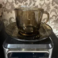 فنجان نلبکی و نیم لیوان ارکوپال فرانسه