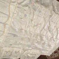 روتختی سفید دو نفره گل دوزی|سرویس روتختی|میاندوآب, |دیوار