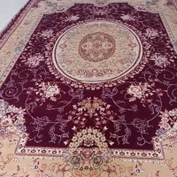 فرش ماشینی 500شانه (3 در 4) دست دو