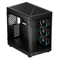 کیس گیمینگ neso p1 pro + چهار عدد فن کیس گیم دیاس