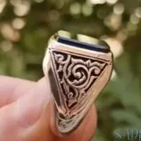 انگشتر نقره مردانه