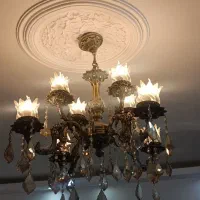 لوستر شاه عباسی و لوستر حبابی|لوستر و چراغ آویز|مشهد, یوسفیه (شهرک غرب)|دیوار