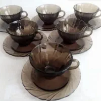 فنجان و نعلبکی لته خوری فرانسه اصل