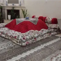 تولیدی انواع لحاف کرسی و تشک و بالش کلی و جزئی|رختخواب، بالش، پتو|همدان, |دیوار