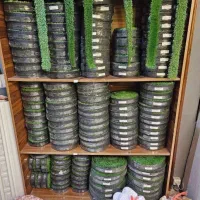 چمن واش بتن ، مابین بتن ، شیاری