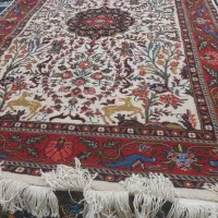 فرش دستبافت گل و بلبل|فرش|سنقر, |دیوار