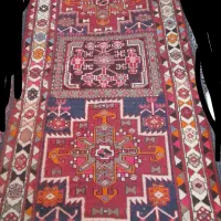 کناره فرش دست بافت طبیعی