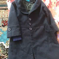 پالتو سرمه خوش رنگ و نو|لباس|جوانرود, |دیوار