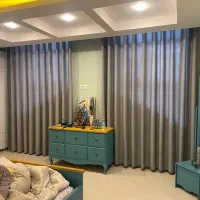 پرده مینیمال شیک و مدرن برای سالن و اتاق خواب|پرده، رانر، رومیزی|بندرعباس, |دیوار