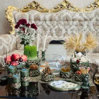 هفت سین عمده و تک|مجسمه، تندیس، ماکت|مرودشت, فاز اول شهرک فرهنگیان|دیوار