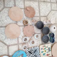 بشقاب سفالی|صنایع دستی و سایر لوازم تزئینی|سبزوار, فرهنگیان|دیوار