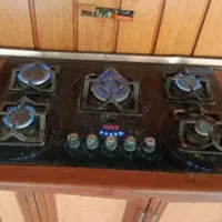 گاز رو میزی ۵ شعله  برند و  هود