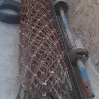 درب شبکه ای فلزی ۳.۴۰ ارتفاع در ۳.۱۰ عرض|مصالح و تجهیزات ساختمان|آبدانان, |دیوار