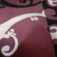 فرش فانتزی گل‌برجسته