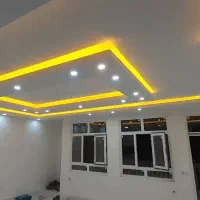 لاین ریسه نورپردازی هالوژن پنل برق کار ایفون|خدمات پیشه و مهارت|صدرا-فارس, فاز ۲|دیوار