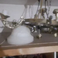 لوستر برنزی 6 و 3 شاخه