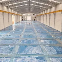 بتن ریزی کف باماله پروانه ای برش باکاتر|خدمات پیشه و مهارت|قزوین, |دیوار