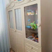 سرویس تخت،کمد و ویترین کودک