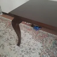 میز ناهار خوری چوبی سالم وتمیز|میز و صندلی غذاخوری|اندیشه, اندیشه فاز ۴|دیوار