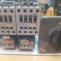 کنتاکتور ۵۰ آمپر با بیمتال دو عدد و کلید