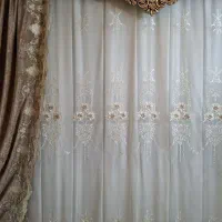 پرده ودستک در حد نو