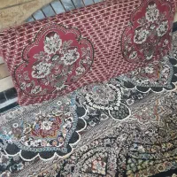 دو عدد قالی ۱۲ متری، ۸ عدد پشتی|فرش|خرمشهر, |دیوار