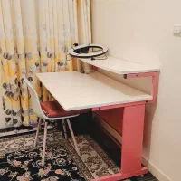 میز تحریر فلز و چوب