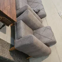 مبل اسکارلت۷نفره فروش فوری به علت *انبار گردانی*|مبلمان خانگی و میز عسلی|گرگان, |دیوار