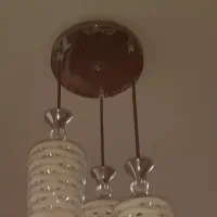 لوستر زیبا سه شاخه