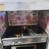 تجهیزا فست فود فر ۴کاره فرپیتزا یخچال ۴دره