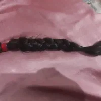 موی طبیعی بدون هیچ رنگی ۴۰ سانت
