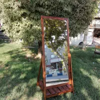 آینه تمام قد با چوب روسی|آینه|ارومیه, |دیوار