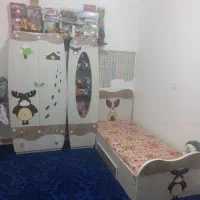 تخت و کمد وبوفه کودک