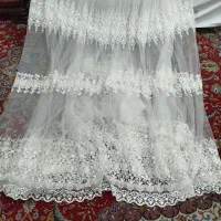 پرده  سه متری (پر چین)|پرده، رانر، رومیزی|سبزوار, گلشن|دیوار