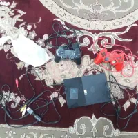 پلی استیشن ۲ فلش خور با کلی تجهیزات